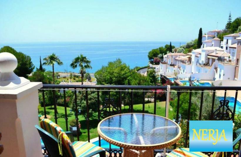 Apartamento Con Espectaculares Vistas Al Mar. Apartment Nerja Bagian luar foto